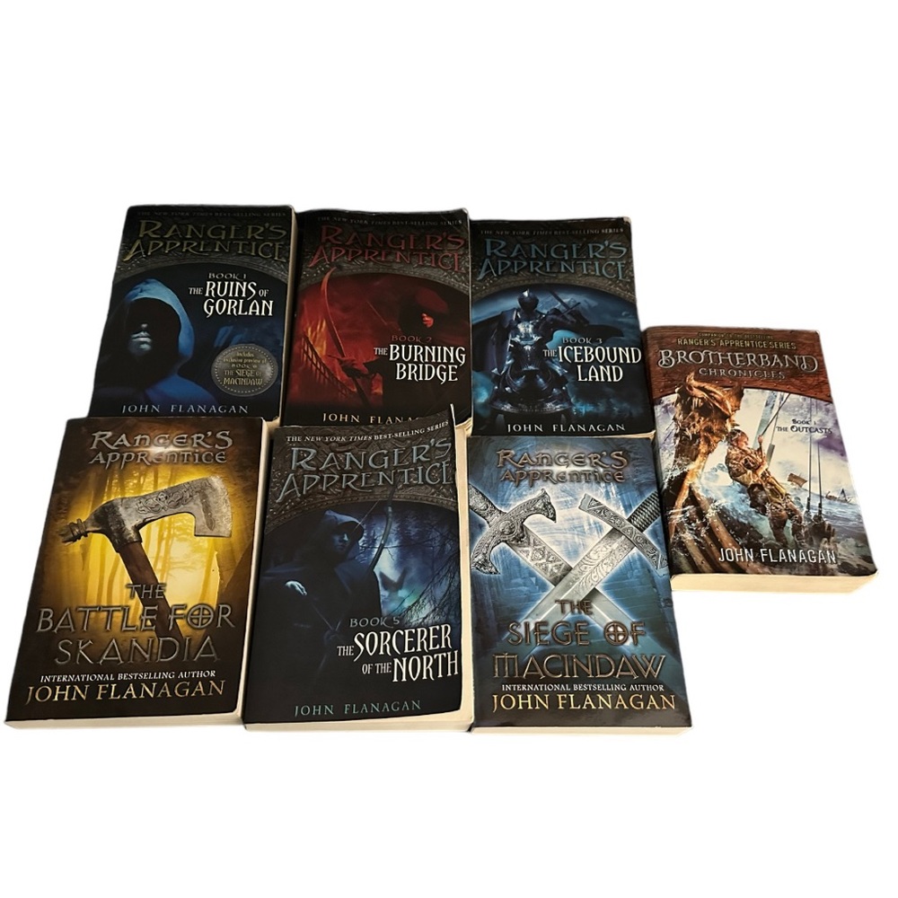 The Ranger's Apprentice Series 1-6 Set Flanagan 1 2 3 4 5 6 PB lot  Brotherband
